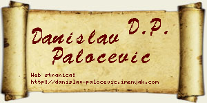 Danislav Paločević vizit kartica